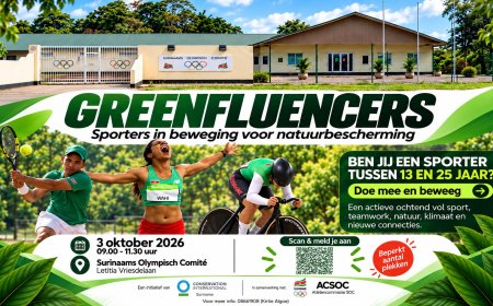 Jonge sporters worden ‘Greenfluencers’ voor natuur en klimaat
