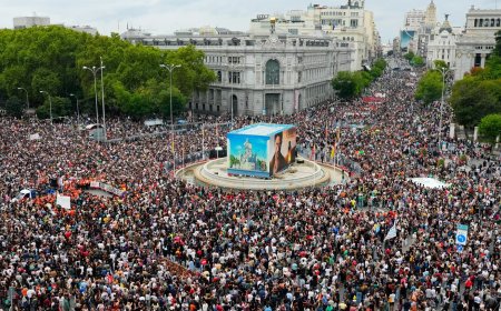 Tienduizenden mensen in heel Spanje op de been bij protesten tegen woningcrisis