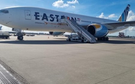 SLM start samenwerking met Eastern Airlines op route Paramaribo-Amsterdam
