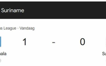 Suriname verliest dramatisch tegen Guatemala; plaats kwartfinale nation league op het spel