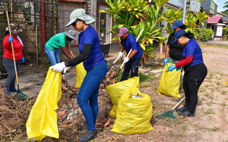 DP World markeert 15 jaar Suriname met cleanup en donaties in La Vigilantia