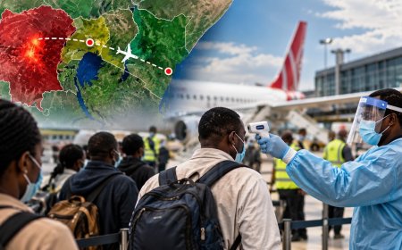 Ebola bereikt Kenia: besmette man vliegt via Oeganda naar Nairobi en overlijdt