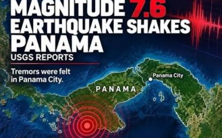 Zware aardbeving van 7,6 treft Panama: tsunami-alarm in regio