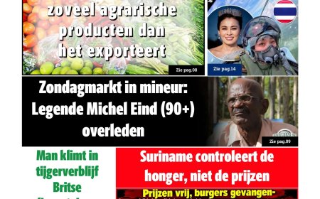 Dagblad Suriname, maandag 12 oktober 2026