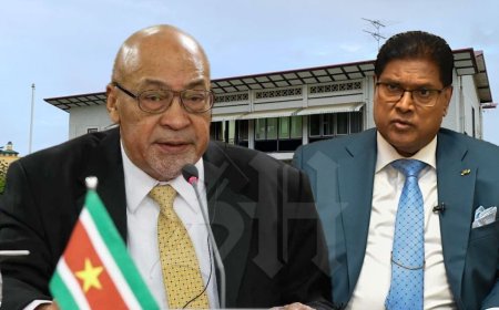 Abrahams zegt dat ook Santokhi contact had met Bouterse toen die ondergedoken zat
