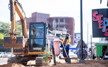 Domineestraat medio november klaar: werkzaamheden aan trottoirs in volle gang