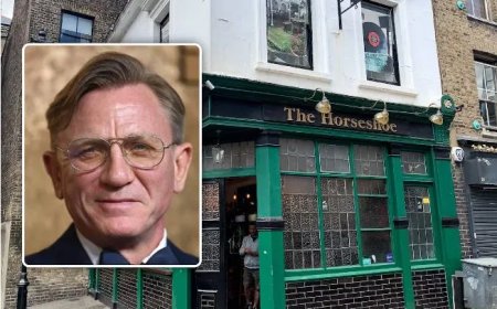 James Bond acteur koopt café waar het zou spoken
