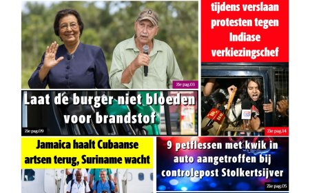 Dagblad Suriname, vrijdag 16 oktober 2026