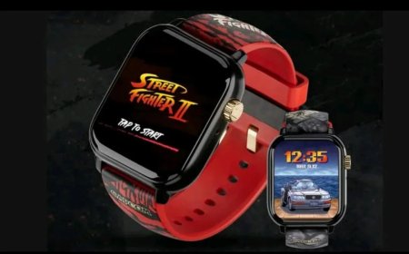 Nieuwe Street Fighter-smartwatch laat gebruikers vechten om de pols