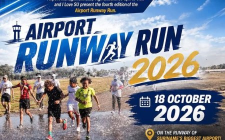 Airport Run trekt jong en oud naar Zanderij