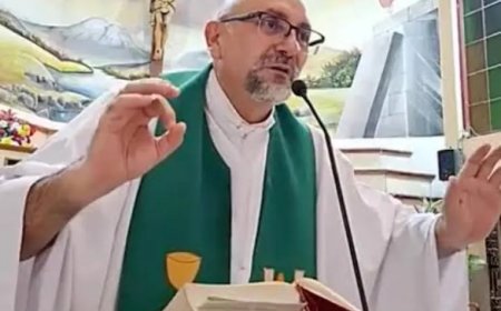 Priester in Ecuador gedood door vallend kruisbeeld tijdens live uitgezonden mis