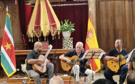 Spaans concert bij 50 jaar diplomatieke betrekkingen Suriname en Spanje