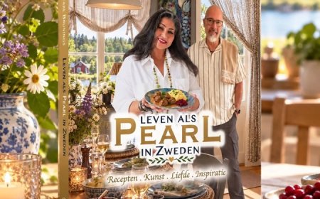 Pearl Brunings brengt digitaal receptenboek uit in boekvorm: ‘Leven als Pearl in Zweden’ comb