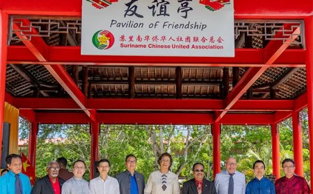 Nieuw Vriendschapspaviljoen markeert 173 jaar Chinese vestiging