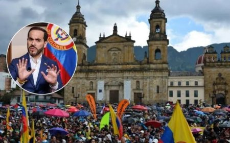 Demonstranten beschuldigen Colombiaanse regering ervan geschiedenis uit te wissen in Nationaa