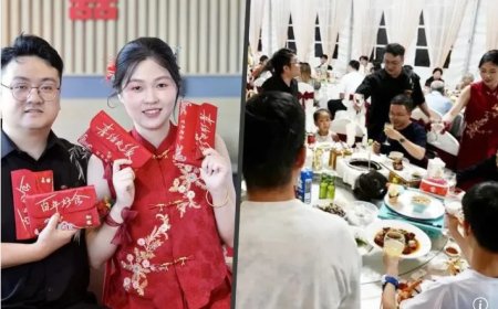 Bruidspaar schrapt bijna alle bruiloft tradities