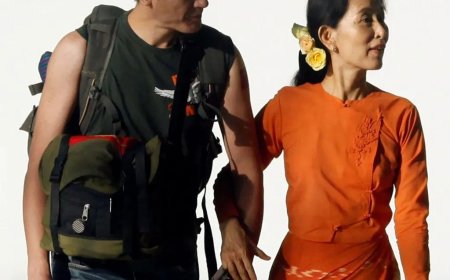 Suu Kyi spreekt zoon na ruim vijf jaar