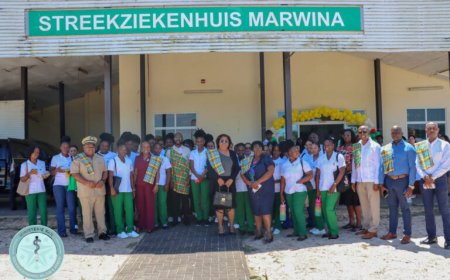 COVAB start zorgopleiding in Marowijne