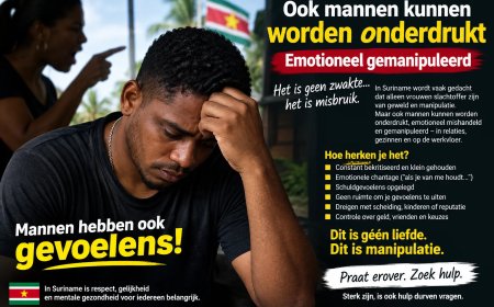 Ook mannen worden onderdrukt