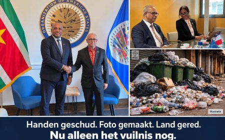 Schande  de rode loper kan de vuilnisbak in