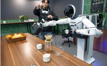 China: restaurant laat kunstmatige intelligentie eten serveren