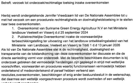 Vreedzaam schakelt Anti-Corruptie Commissie in voor onderzoek naar LVV-gronddeals
