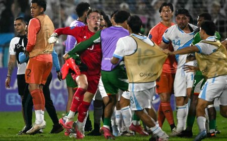 Concacaf legt zware straffen op na incidenten tijdens Guatemala-Suriname