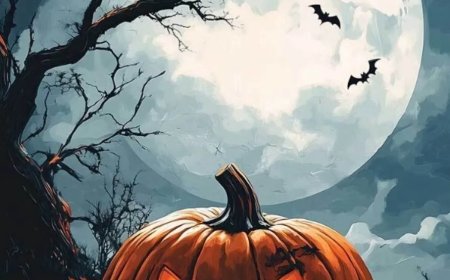 Halloweenversieringen zorgen voor griezelige en spannende sfeer bij bedrijven.