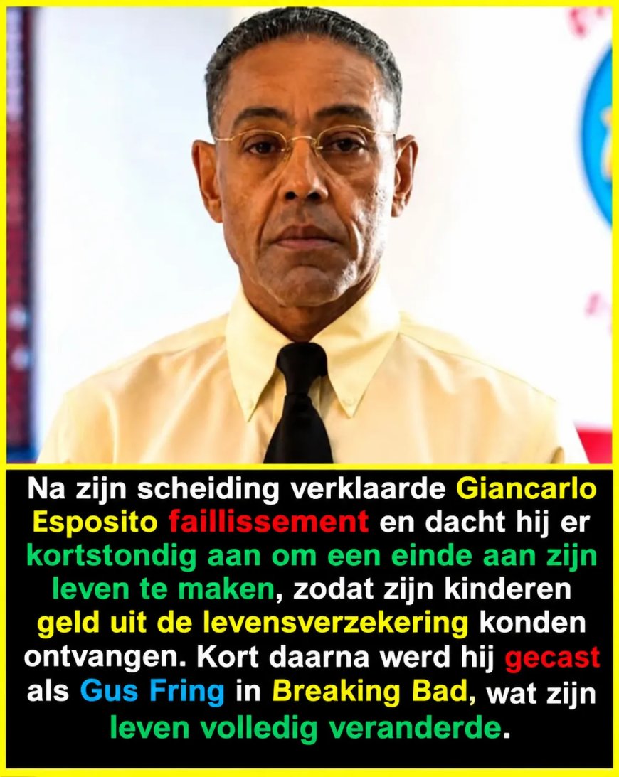 Giancarlo Esposito: van financiële crisis naar wereldfaam