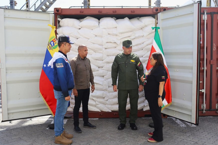 Surinaamse rijst voor Venezuela