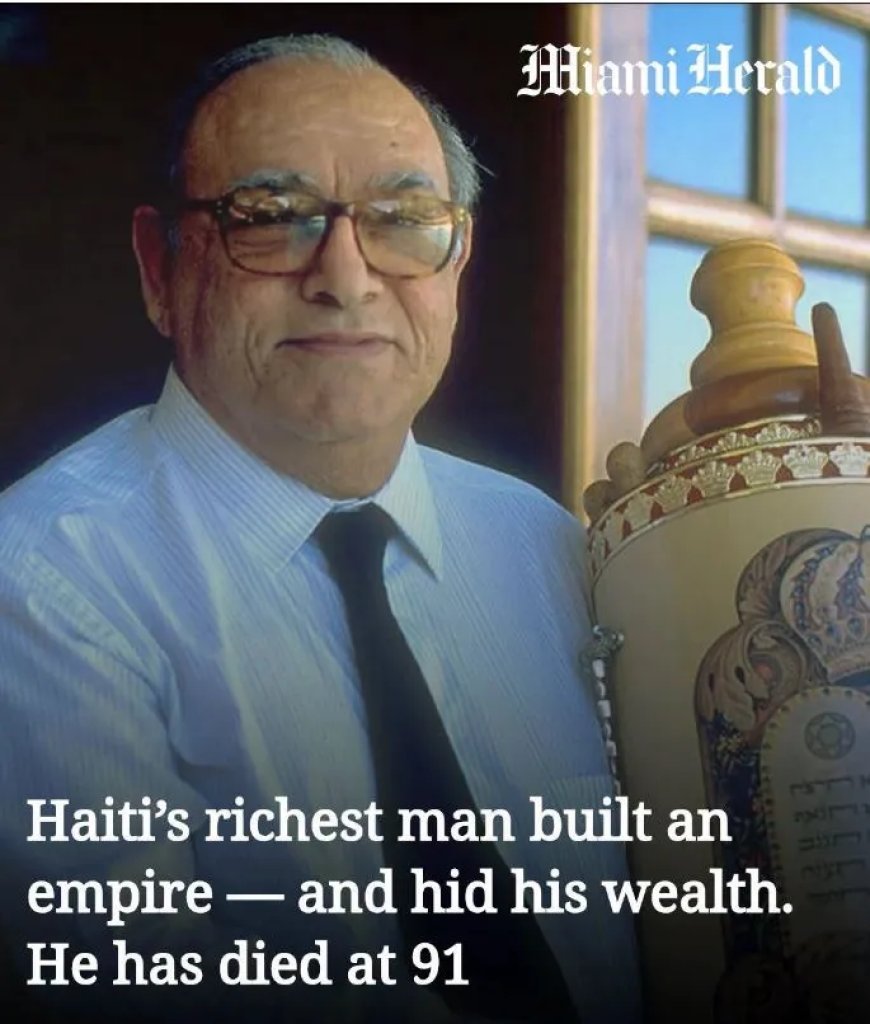 Haïtiaanse miljardair Gilbert Bigio overleden