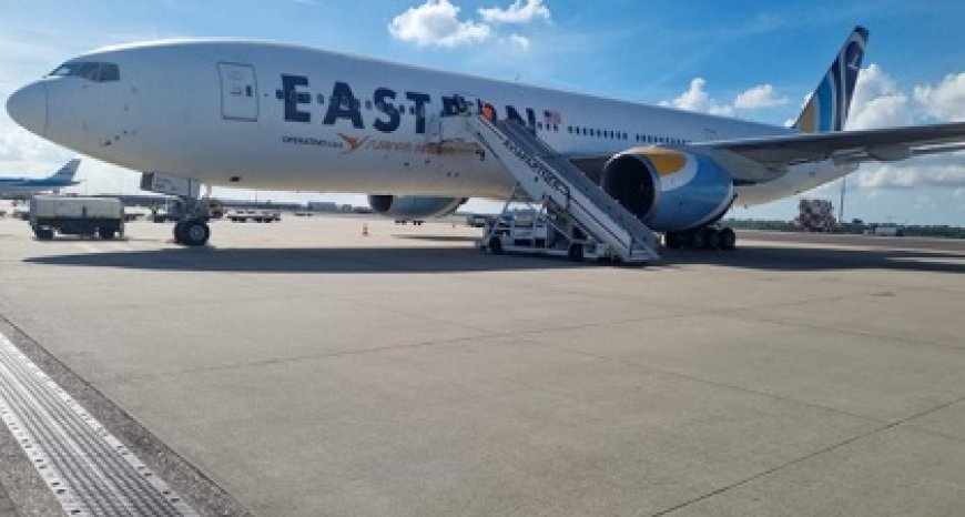 SLM start samenwerking met Eastern Airlines op route Paramaribo-Amsterdam