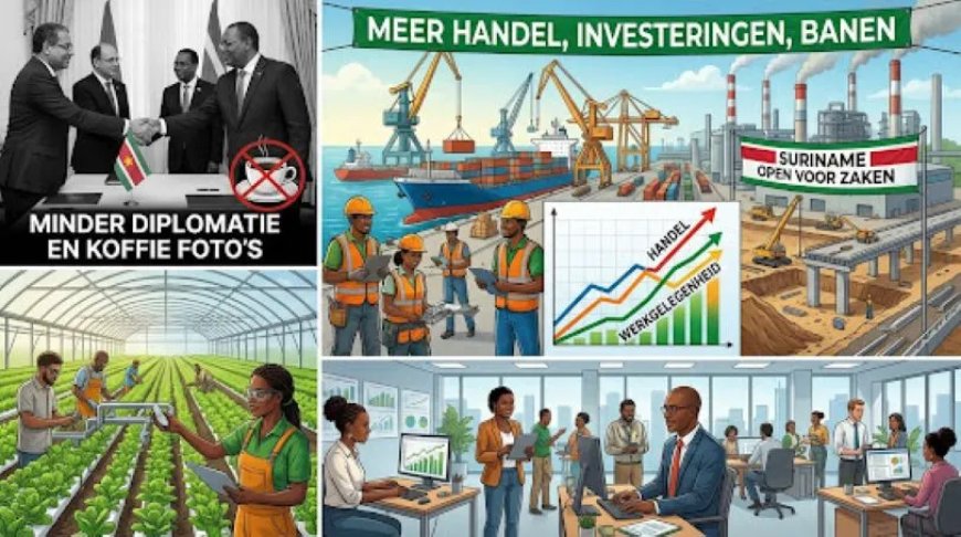 Mooie diplomatie, maar waar blijft de handel? 