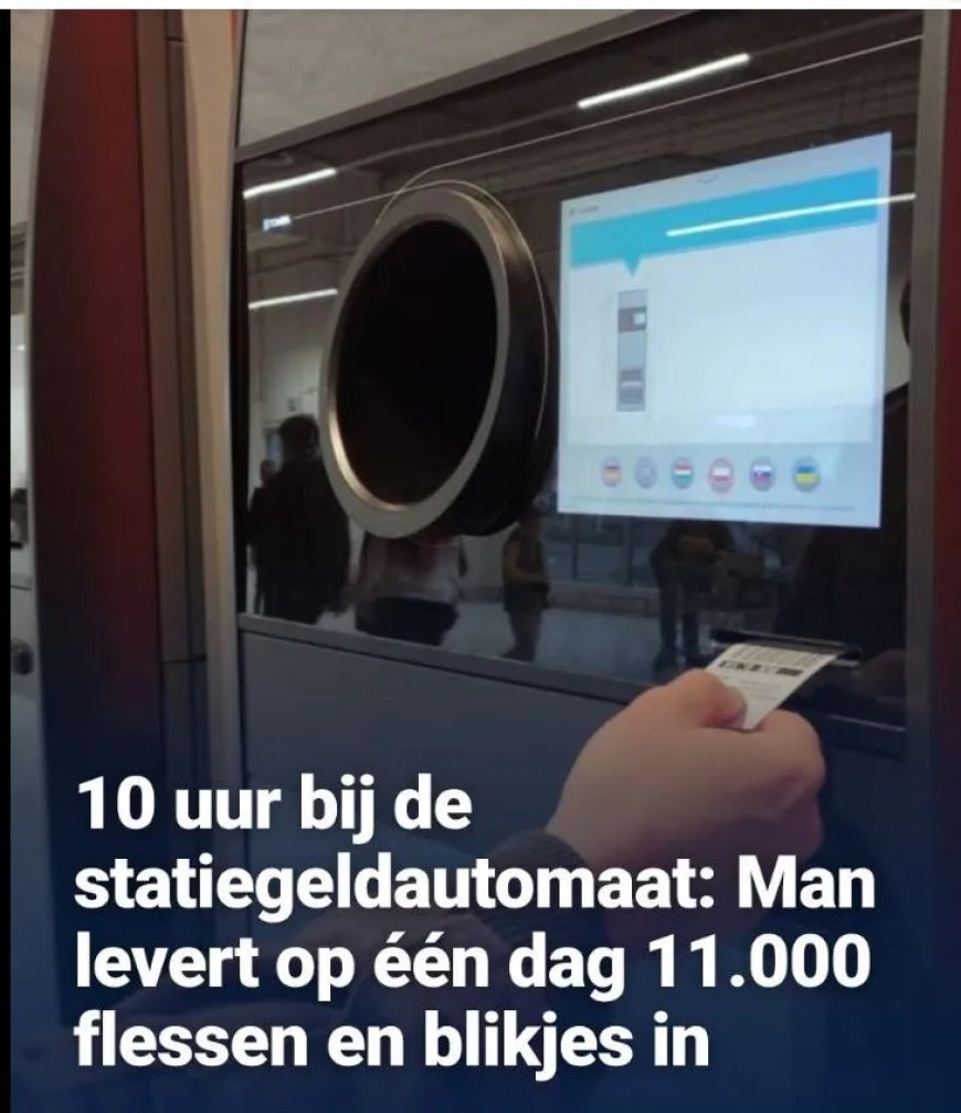 Pool levert 11.218 flessen en blikjes in voor goede doelen.