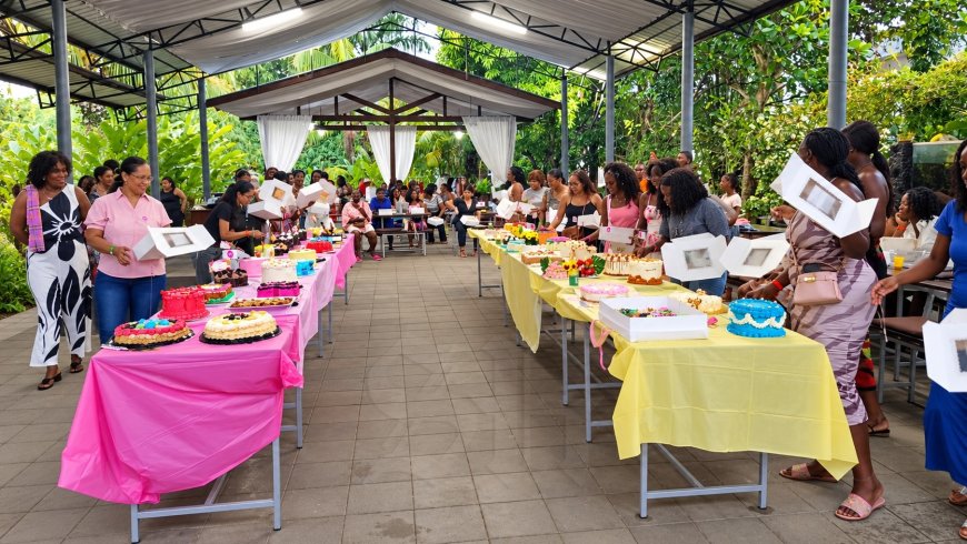 Mirelle Lienga wint vijfde Sip & Slice Cake Picnic met bouquet cake