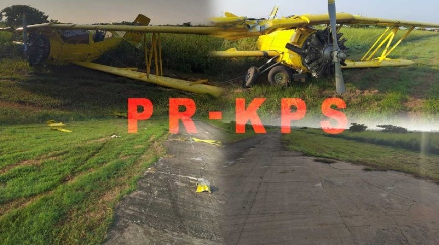 Uitgebrand vliegtuig ontdekt in Goliathgebied