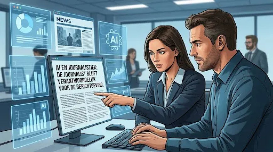 AI helpt, journalist blijft verantwoordelijk