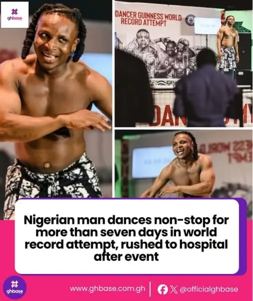 Benjamin Daniels Wereldrecordpoging in Nigeria