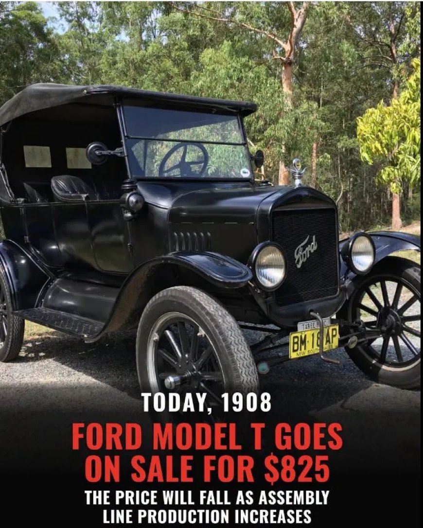 Ford introduceerde revolutionaire Model T