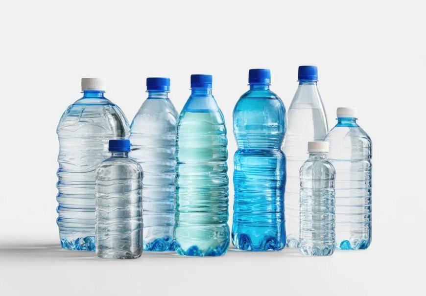 Waterflessen vallen om