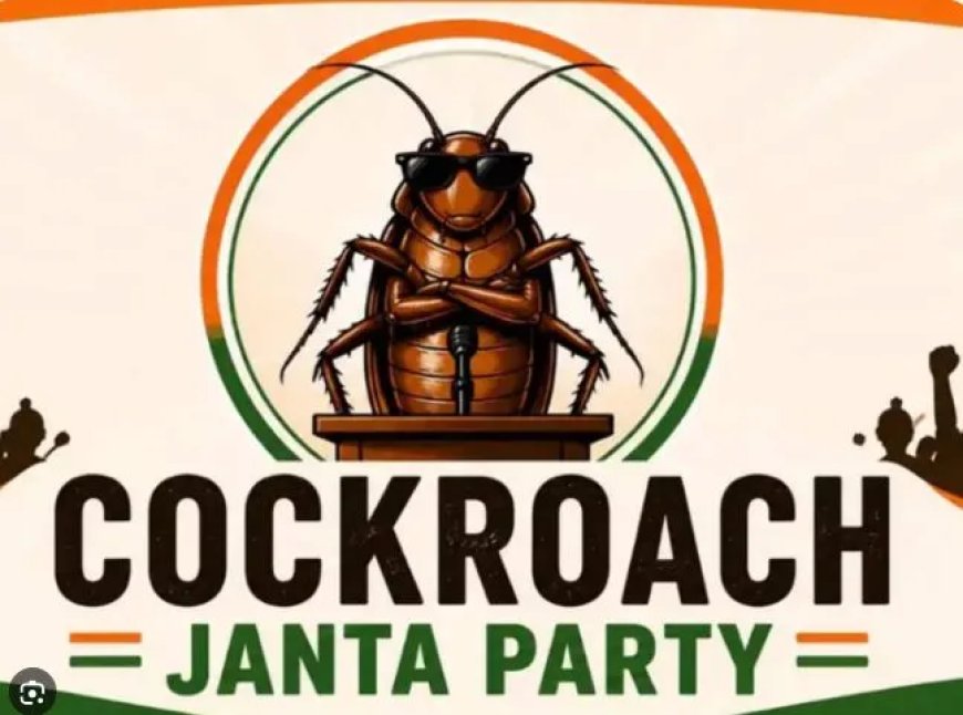 India krijgt politieke partij met naam Kakkerlak.
