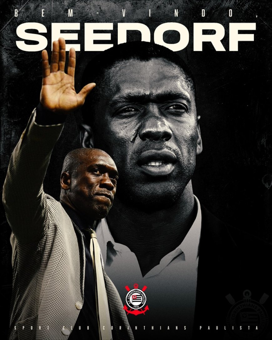 Gedurfde stap: Clarence Seedorf aan de slag als coach Corinthians