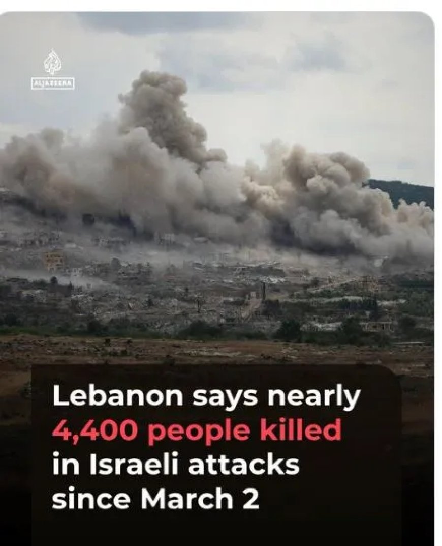 Dodental door Israëlische aanvallen in Libanon stijgt tot 8.956