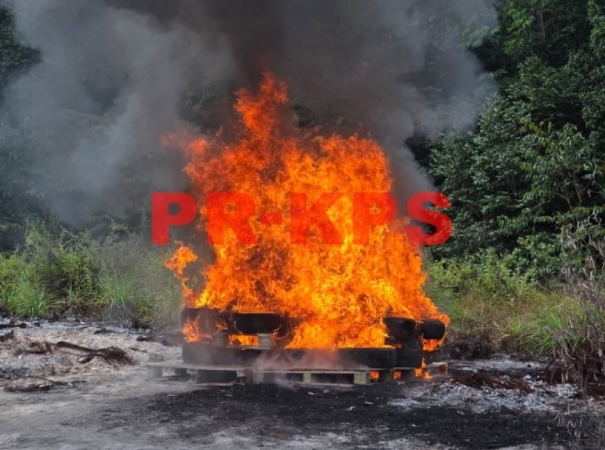 155 Kilogram drugs verbrand te Kraka
