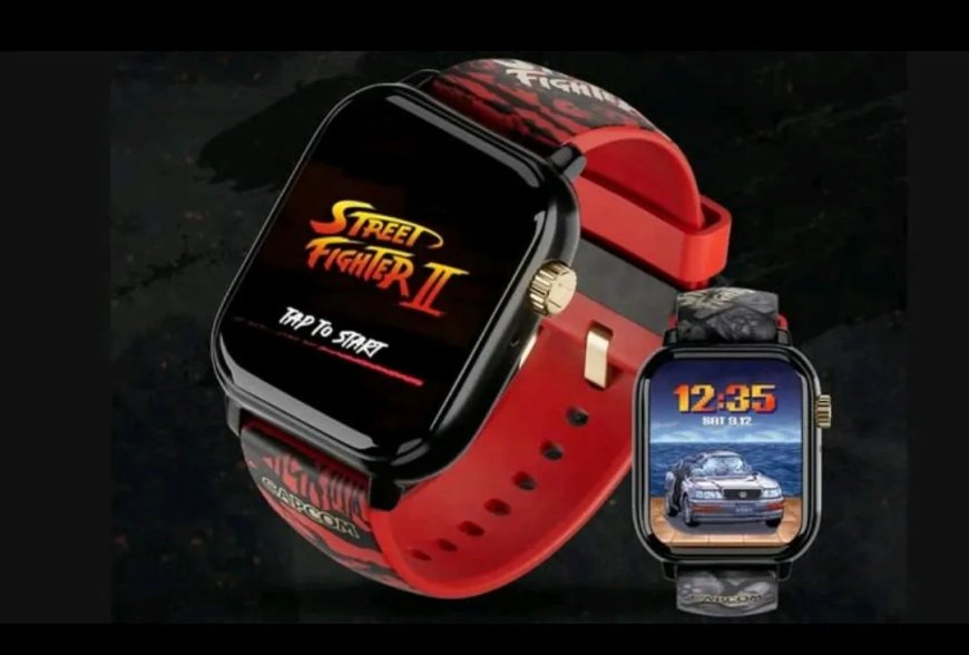 Nieuwe Street Fighter-smartwatch laat gebruikers vechten om de pols