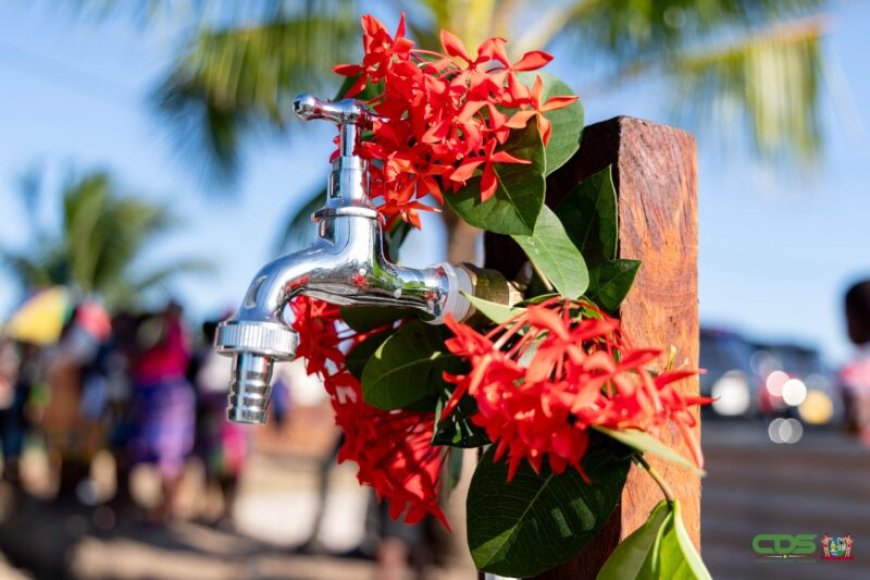 Sunny Point krijgt toegang tot schoon drinkwater