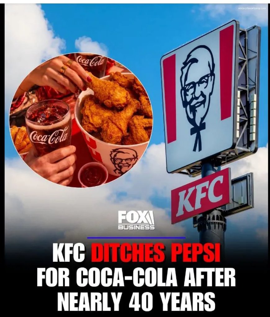KFC stopt na bijna 40 jaar met Pepsi