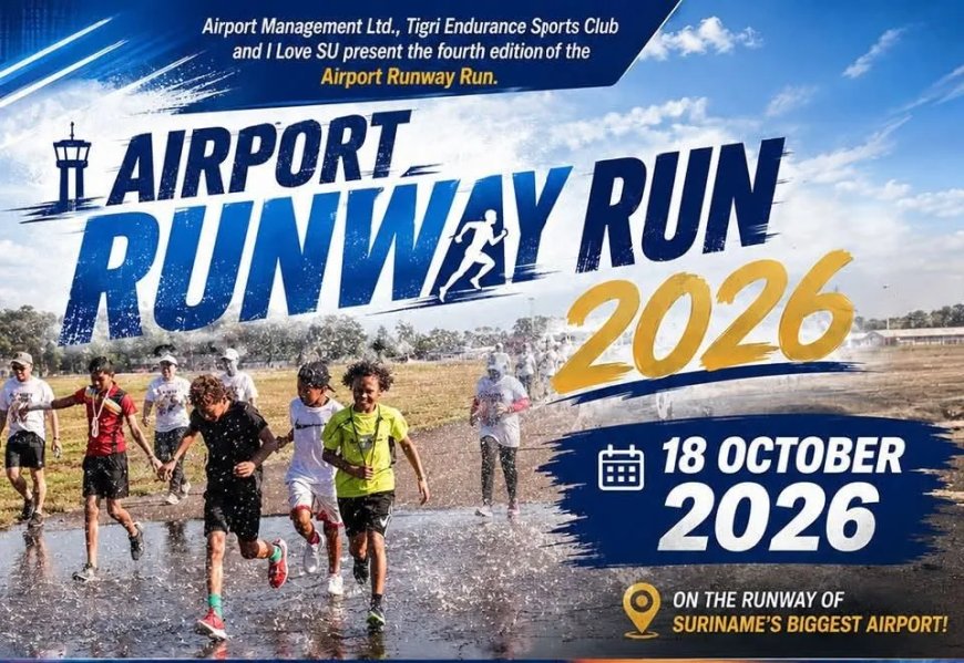 Airport Run trekt jong en oud naar Zanderij
