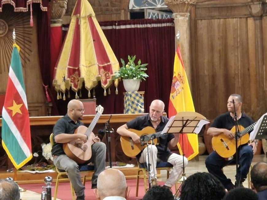 Spaans concert bij 50 jaar diplomatieke betrekkingen Suriname en Spanje