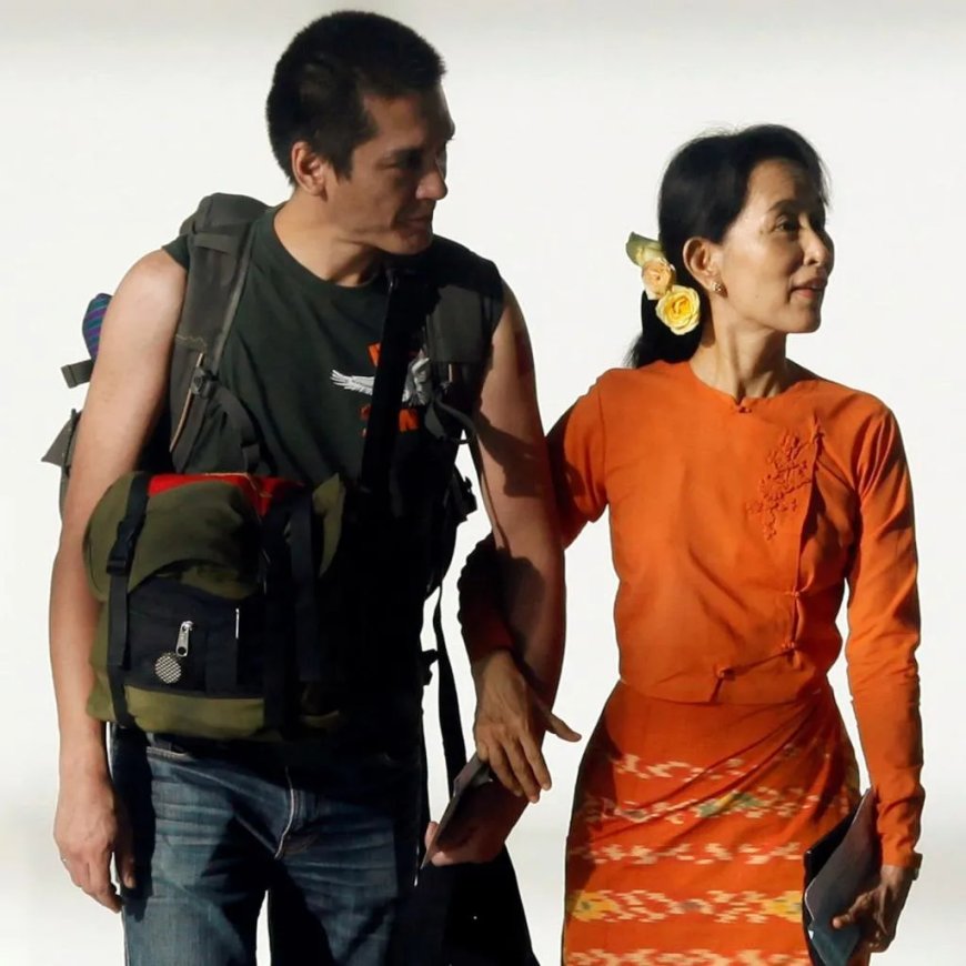 Suu Kyi spreekt zoon na ruim vijf jaar